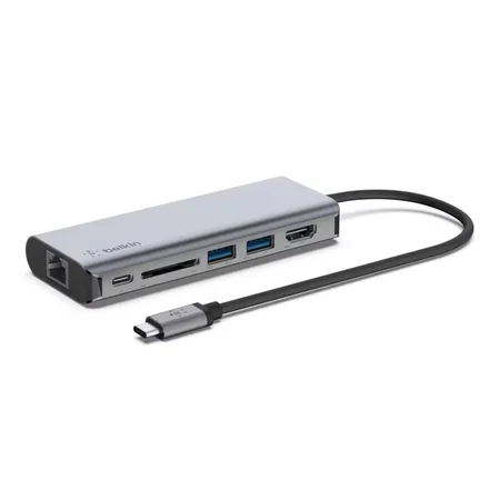 Belkin AVC008BTSGY Dockingstation – USB 3.2 Gen 1 fra Føniks Computer Belkin AVC008BTSGY Dockingstation – USB 3.2 Gen 1 fra Føniks Computer