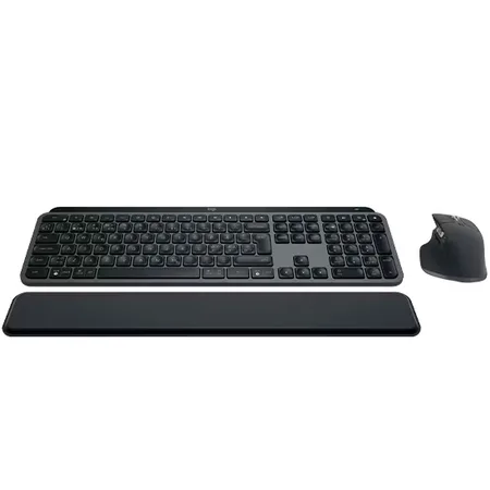 Logitech MX Keys S Combo – Mus og tastatur – Graphite fra Føniks Computer