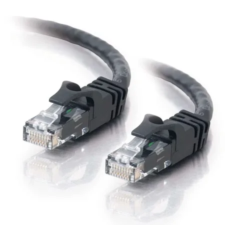 C2G 10m Cat6 Patch Cable Netværkskabel - 9.75 m - Cat6 - Sort - U/UTP (UTP) - RJ-45